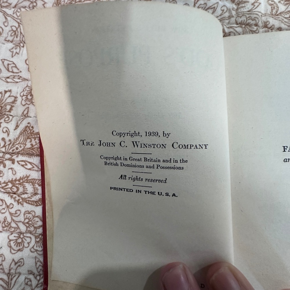 Vintage 1939 Gods Purpose 365 Daily Sermonettes Home Worship Red Hardcover Book - Picture 4 of 11